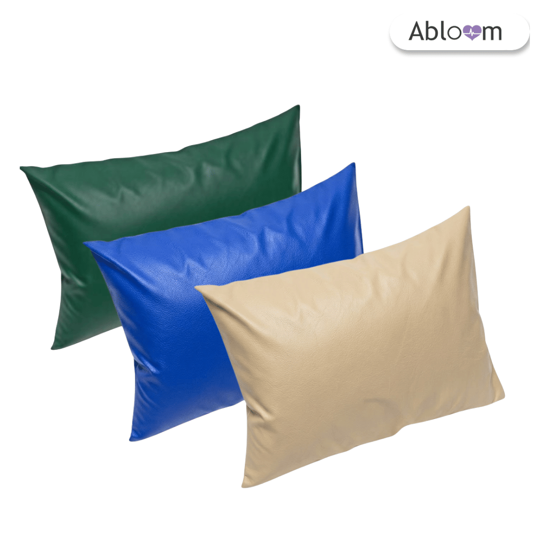 หมอนนอนผู้ป่วย ใยสังเคราะห์ ABLOOM 33X55 ซม. คละสี (แพ็ก 3 ชิ้น)_0